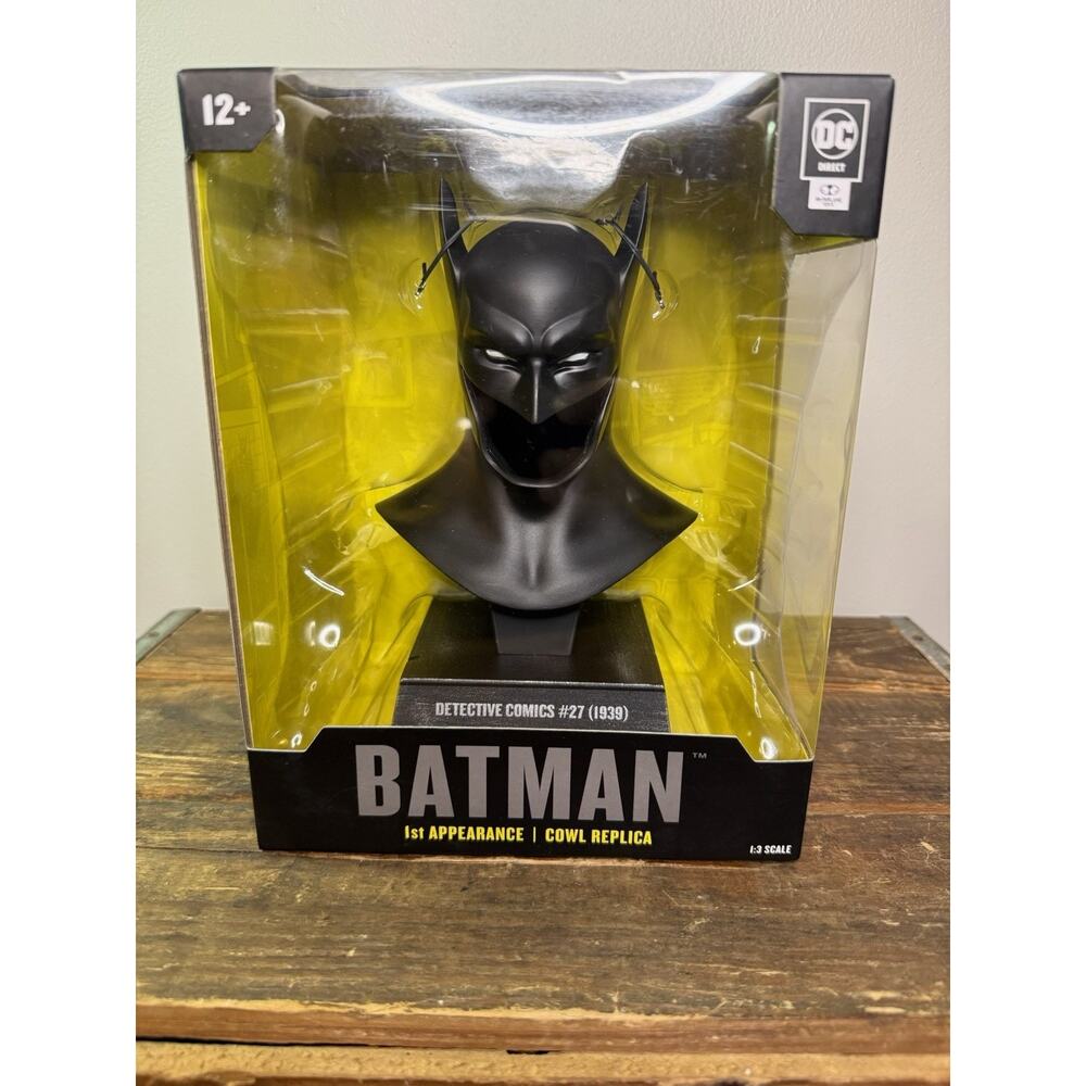 DC Direct Batman Cowl Replica 1/3 Scale 7"